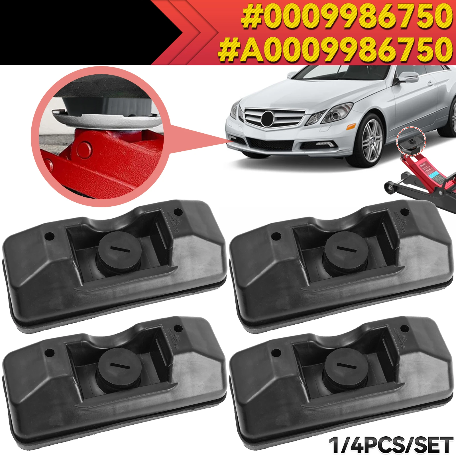 Pack de 4 Jack Pads