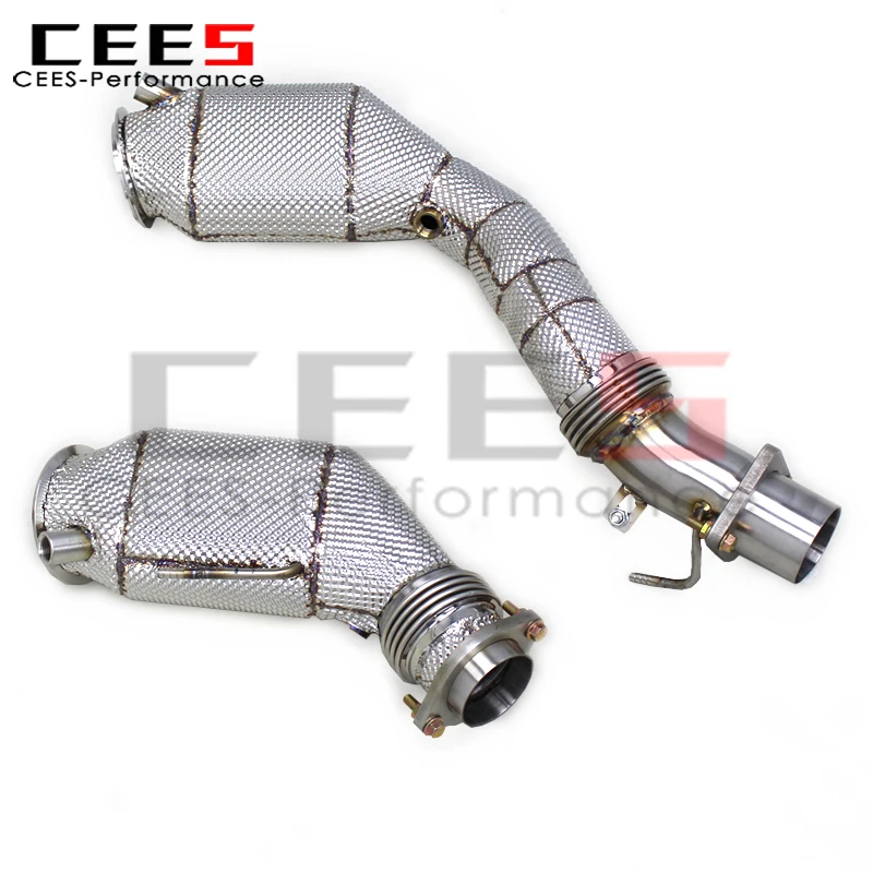 Bajada de escape Cees para BMW M2 Competition F87 3.0T S55 - imagen 2
