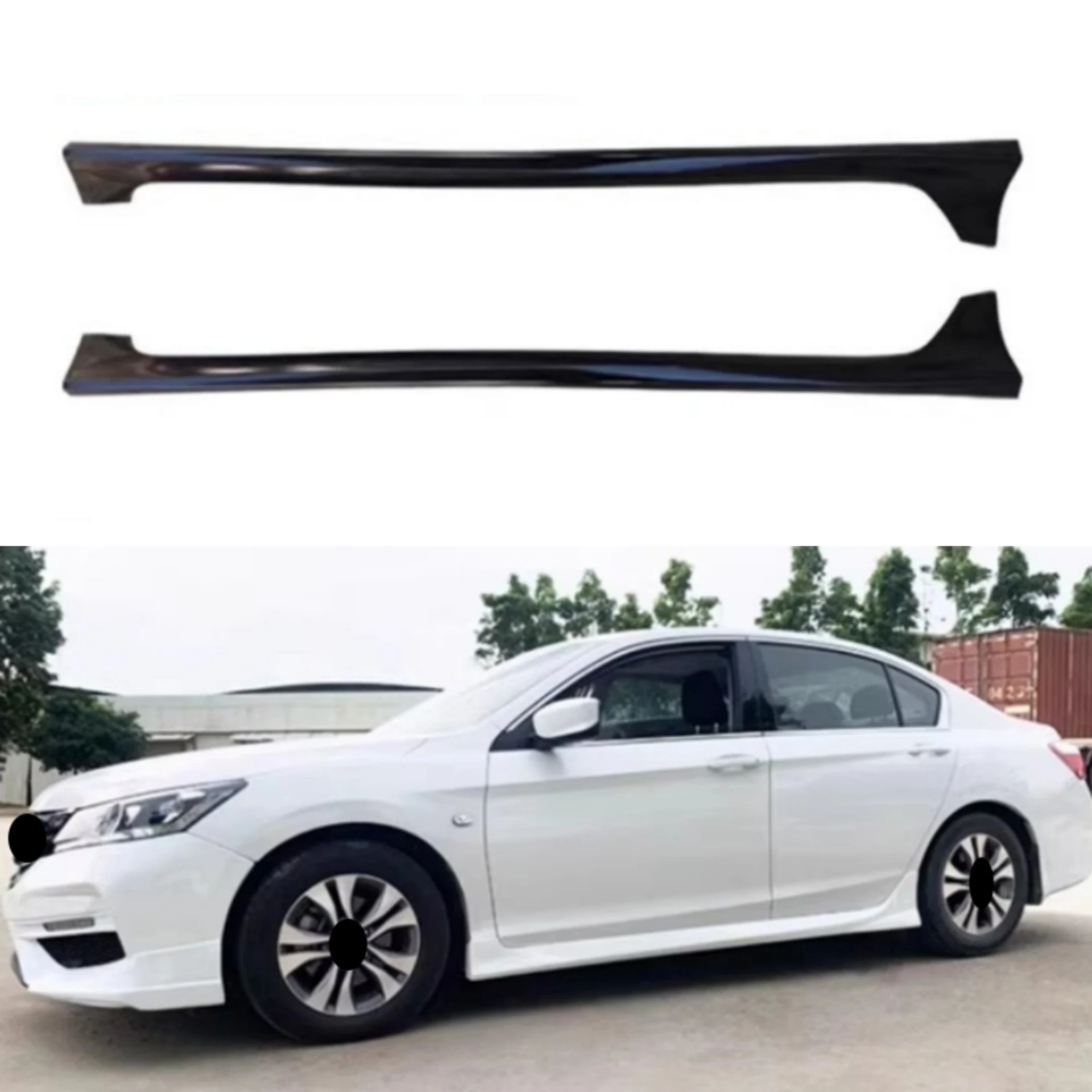 Honda Accord Faldón lateral 2016-2019, estilo modificado sin pintar