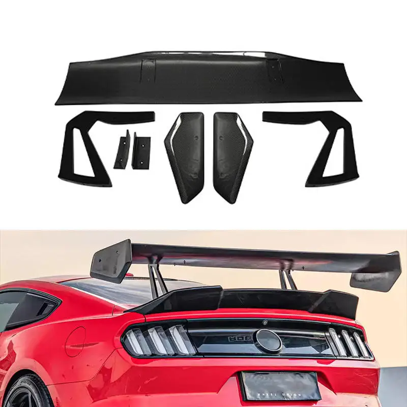 Alerón trasero fibra de carbono GT para Ford Mustang 2015-2023 - imagen 2