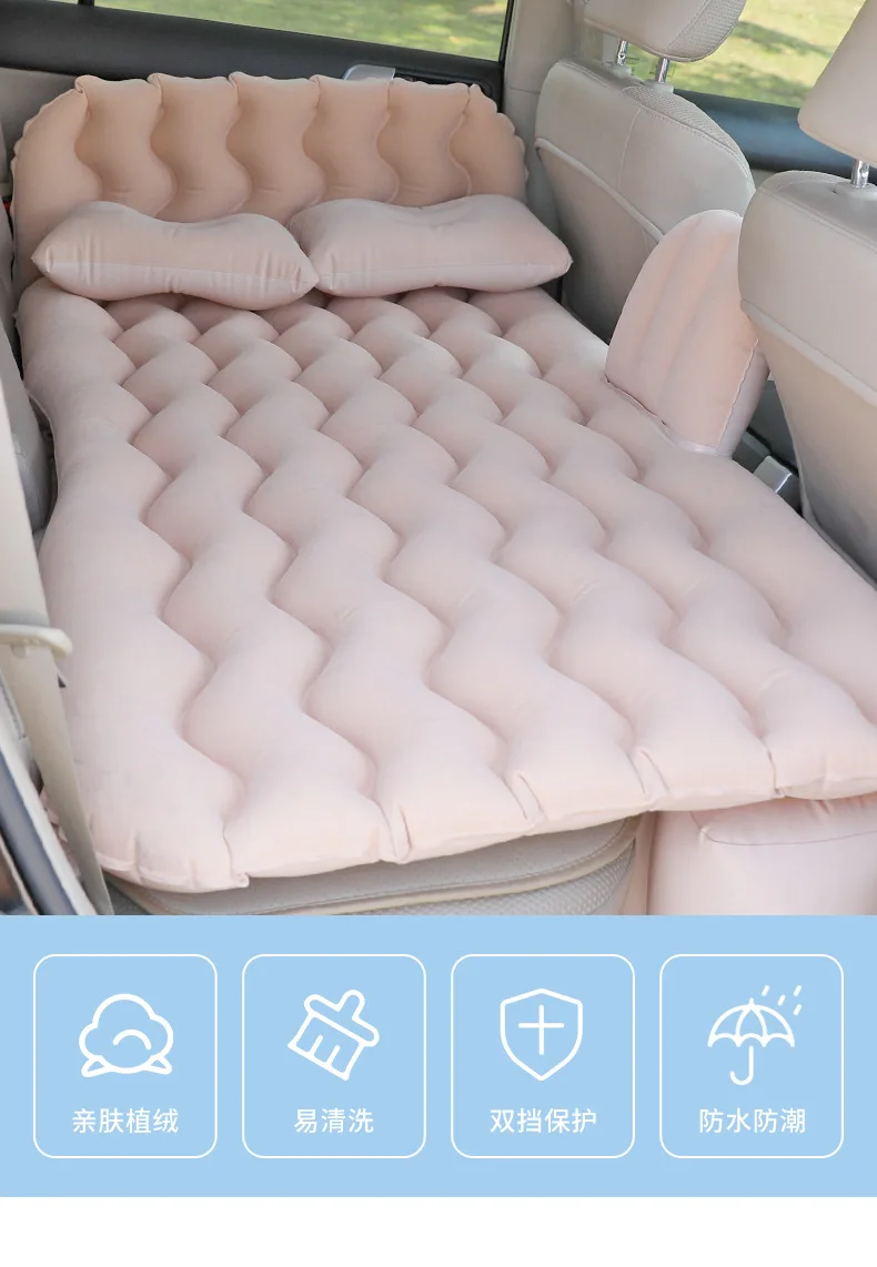 Colchón inflable para coche vista general