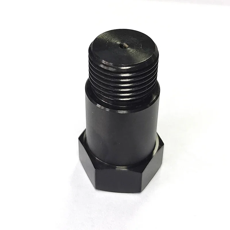 JIAX adaptador sensor O2 espaciador acero ángulo M18x15 – Modificación fija - imagen 3