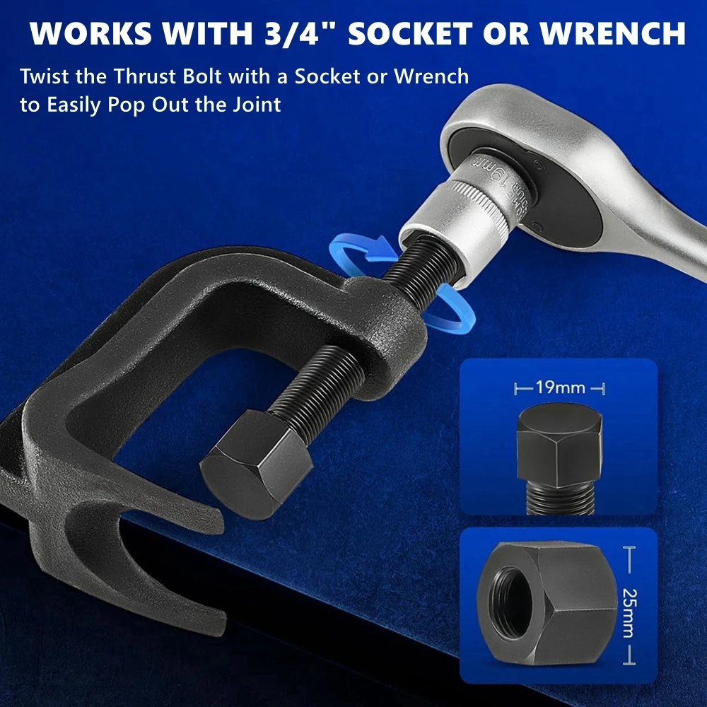 Kit herramientas suspensión – Separador rótulas brazo control inferior - imagen 4