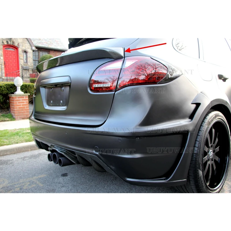 Alerón de fibra de carbono para Porsche Cayenne 958 MK2 - imagen 2