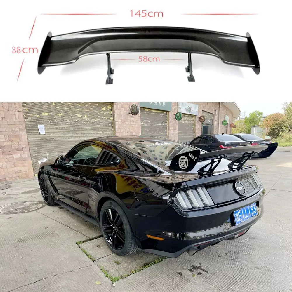 Alerón trasero de techo ABS sin pintar para Ford Mustang 2011-2022