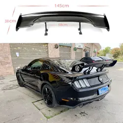 Alerón trasero de techo ABS sin pintar para Ford Mustang 2011-2022