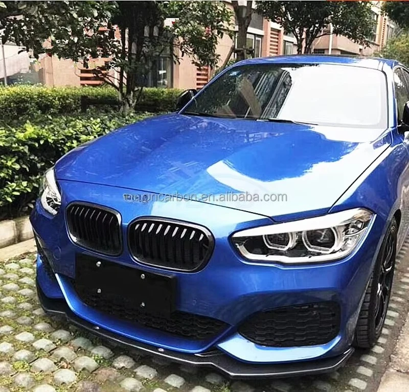 Labio parachoques delantero fibra de carbono BMW F20 M135i M140i - imagen 5