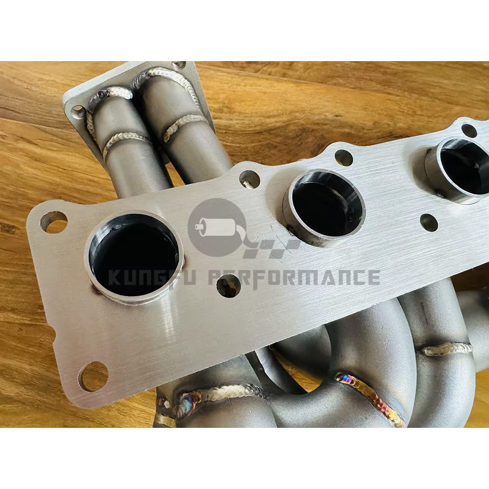 Colector de escape KUNGFU T4 twin scroll para BMW N54 335i y 135i - imagen 3