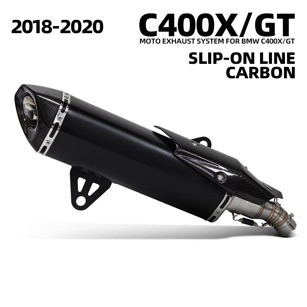 Escape Slip-On instalado en BMW C400 GT