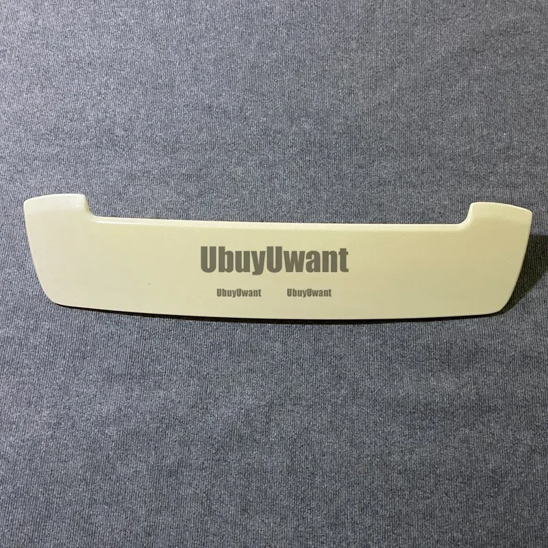 Detalle del material ABS del spoiler