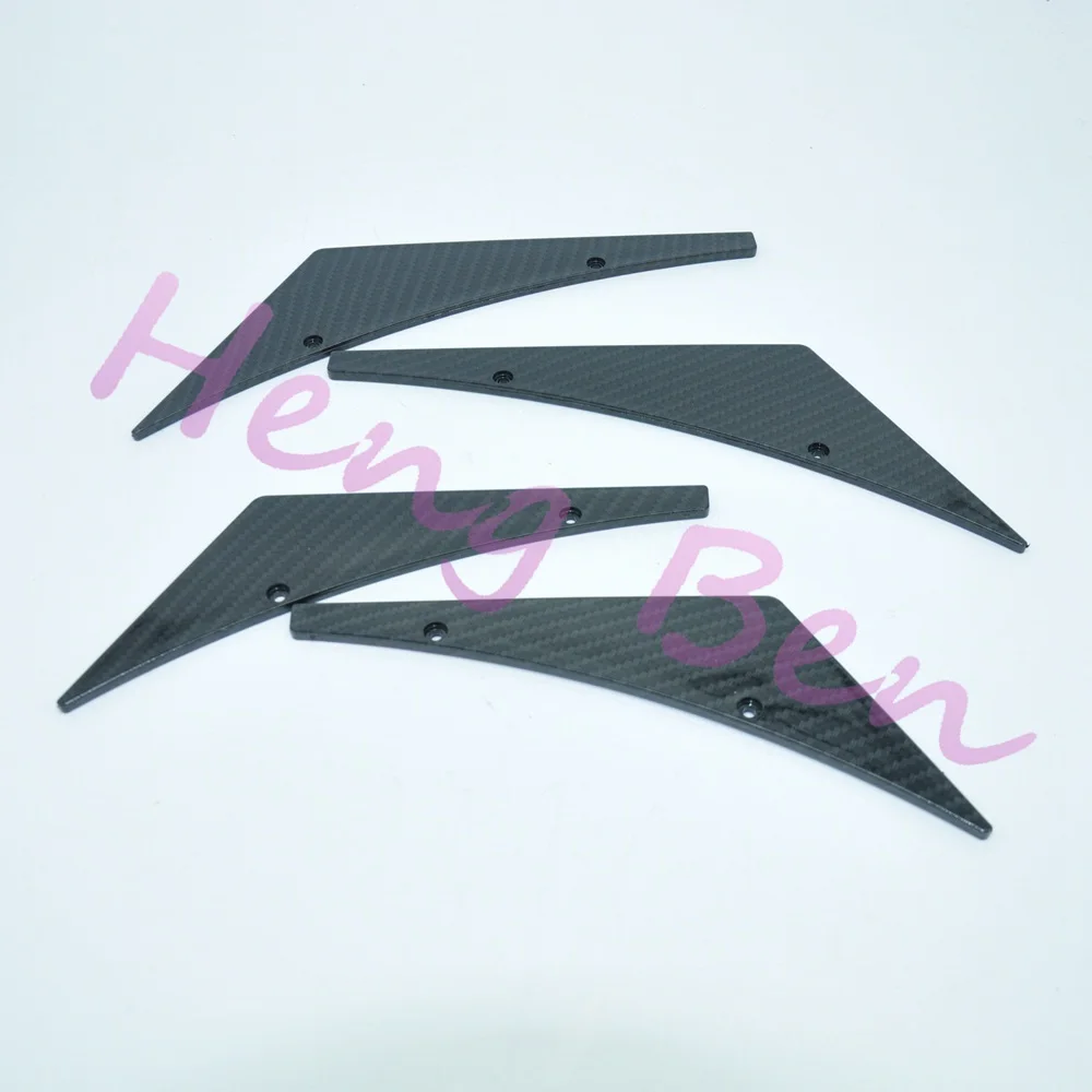 Canards de fibra de carbono para labio parachoques delantero Honda Fit - imagen 2