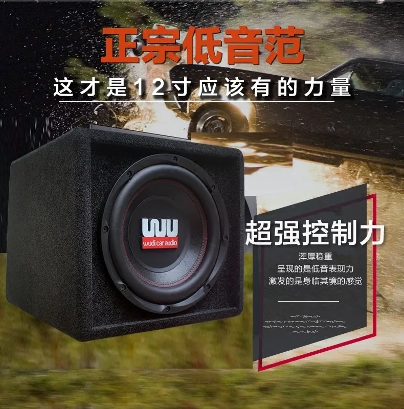 Subwoofer coche pasivo 10 y 12 pulgadas doble bobina de voz - imagen 2