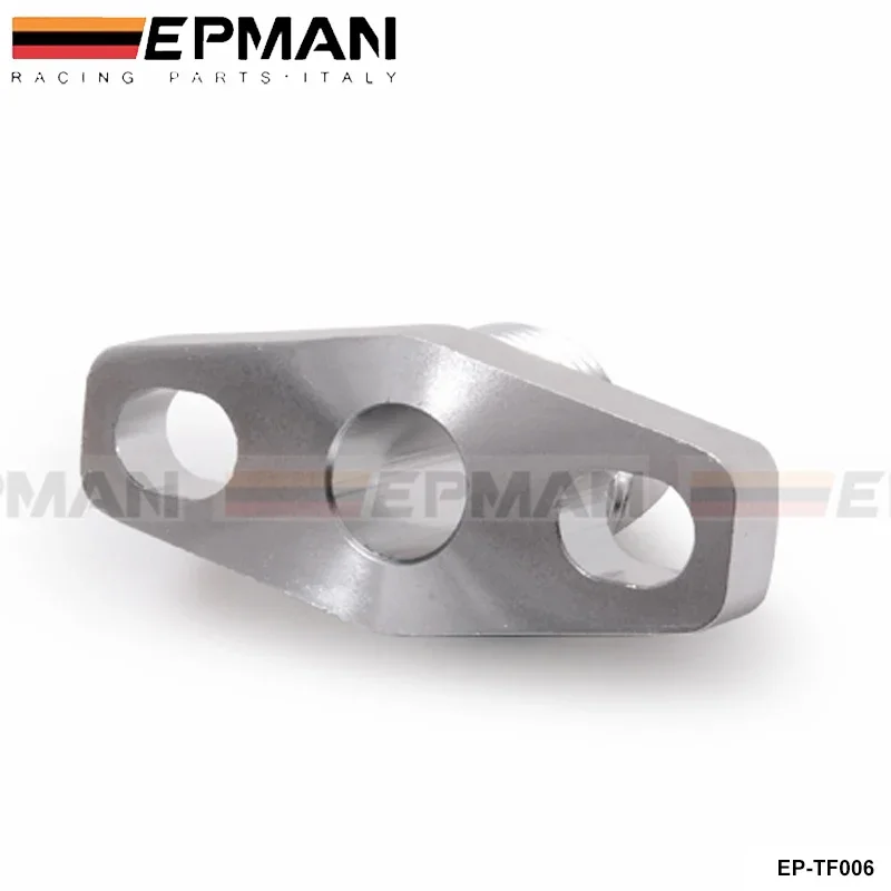 Adaptador brida retorno aceite turbo AN10 GT28 GT30 GT35 T25 - imagen 3