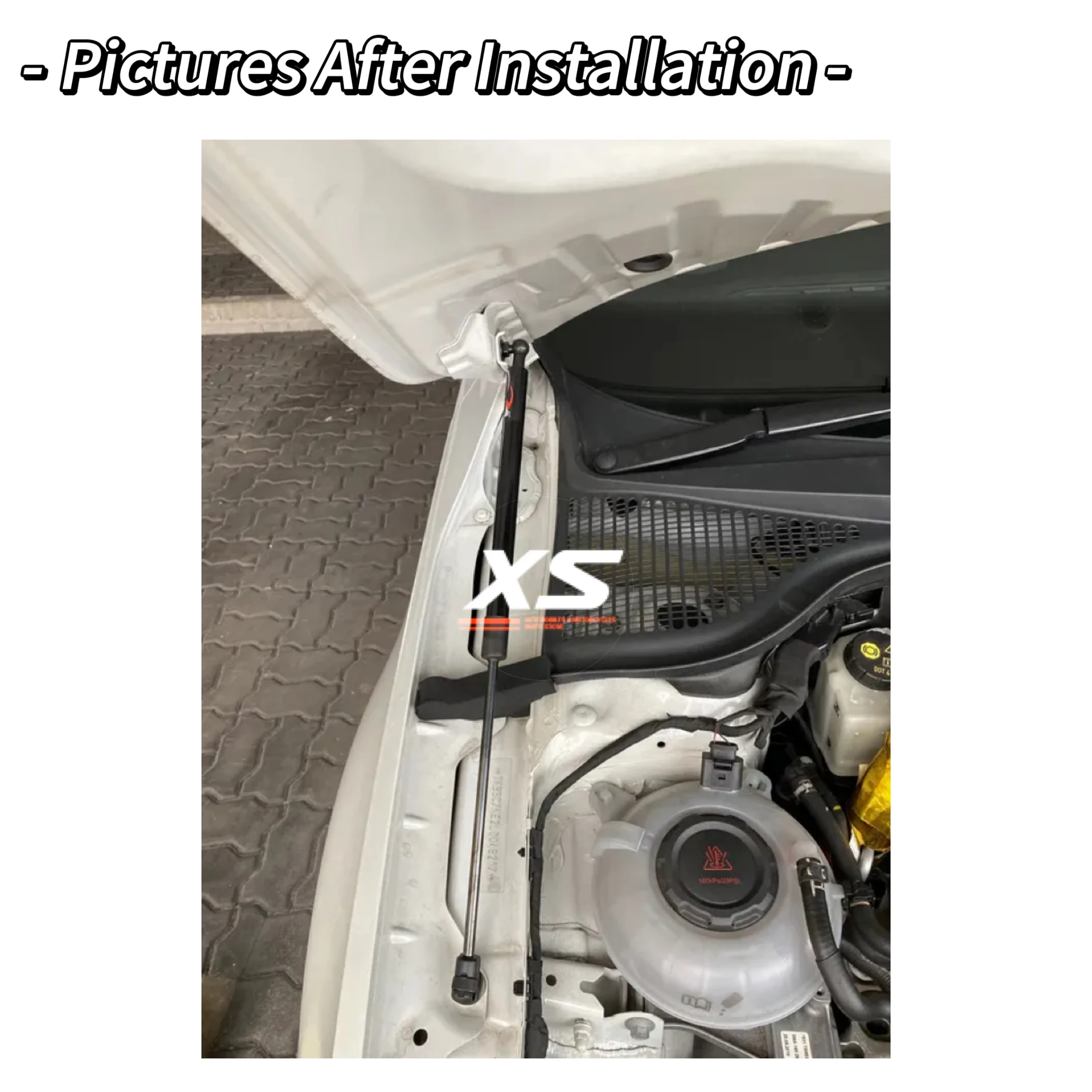 Puntales Capó BRM Skoda Octavia RS Mk3 (2013-2020) - imagen 3