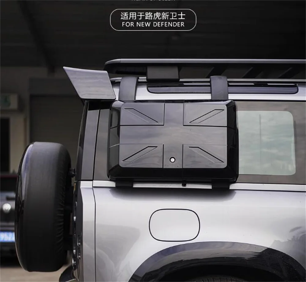 Alerón de techo negro de ABS para Land Rover Defender 2020-2023 - imagen 2