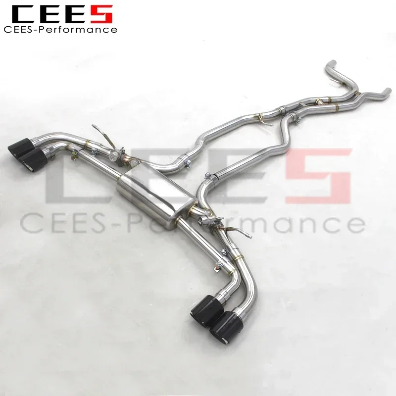 Catback CEES escape inox Porsche Cayenne 958 3.0T 2011-2017