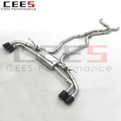 Catback CEES escape inox Porsche Cayenne 958 3.0T 2011-2017