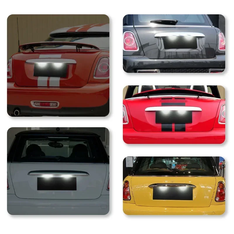 Luz LED de matrícula Mini Cooper R50/R52/R53/R56/R57/R58/R59 - imagen 3