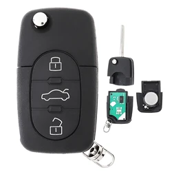 Mando a distancia Audi 4D0837231N 433 MHz, 3 botones – A2/A3/A4