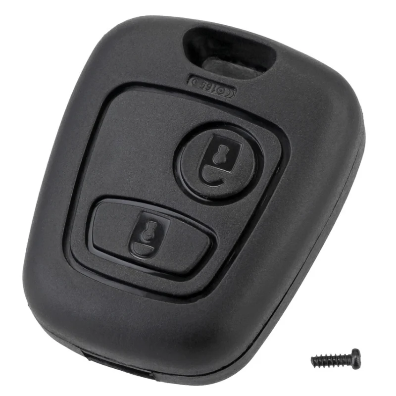 Carcasa de llave remota 2 botones Citroen C1 C2 C3 C4 y Peugeot 307 - imagen 5