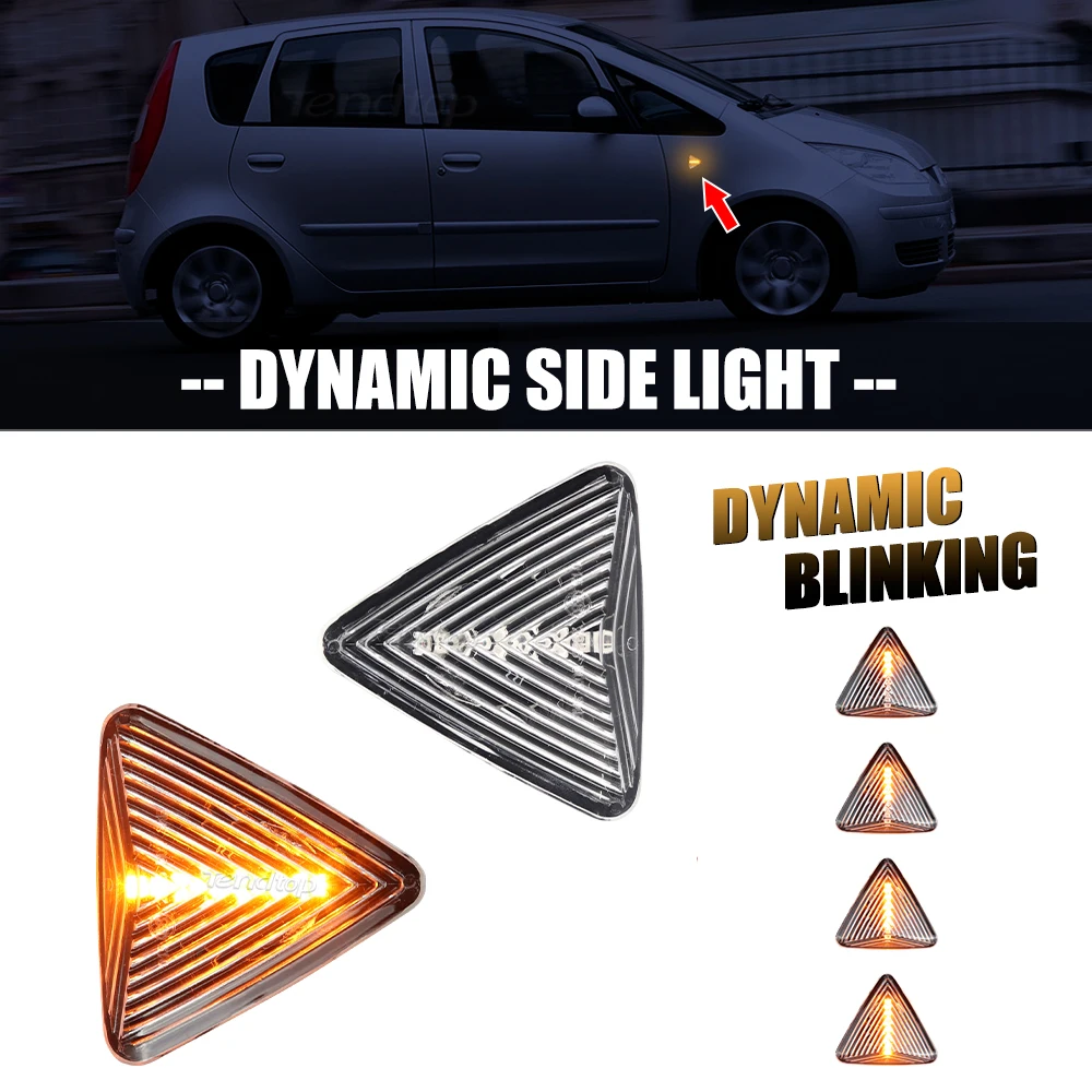 Intermitente ámbar dinámico guardabarros – Mitsubishi Colt CZC CZ3