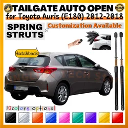 Puntales de portón trasero para Toyota Auris E180 Hatchback 2012-2018