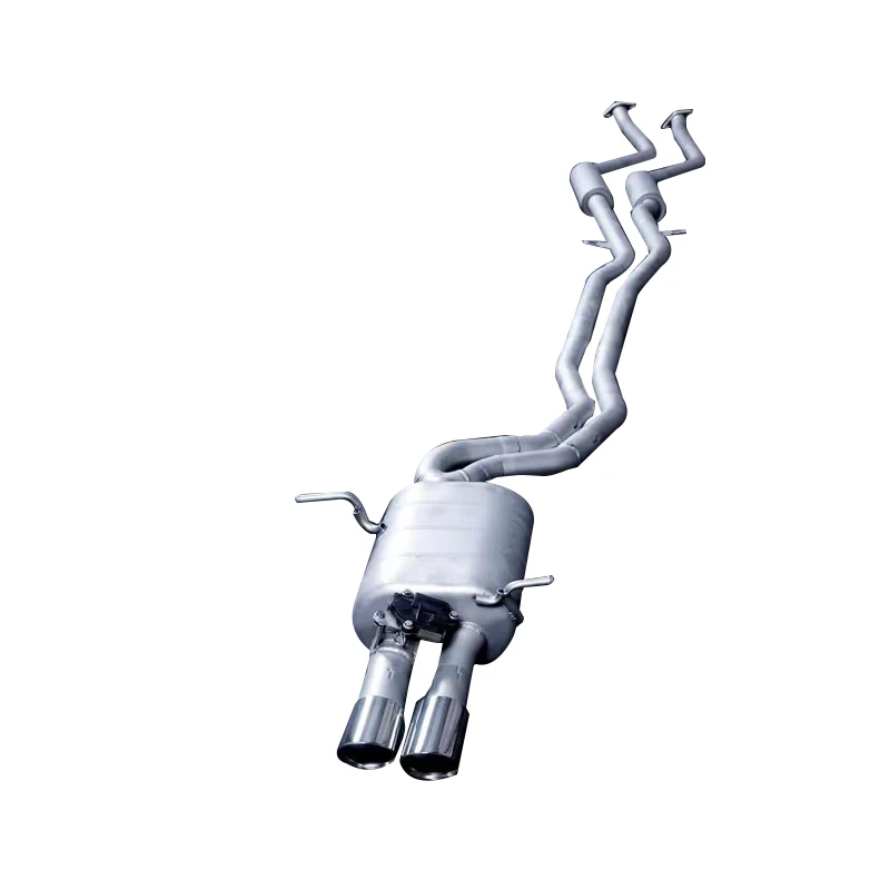 Silenciador de escape GFC catback BMW 325i E46 2.5L acero inoxidable - imagen 2