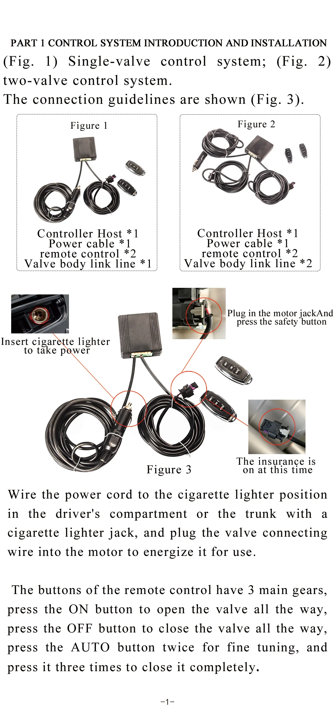 Detalle del silenciador con válvula electrónica