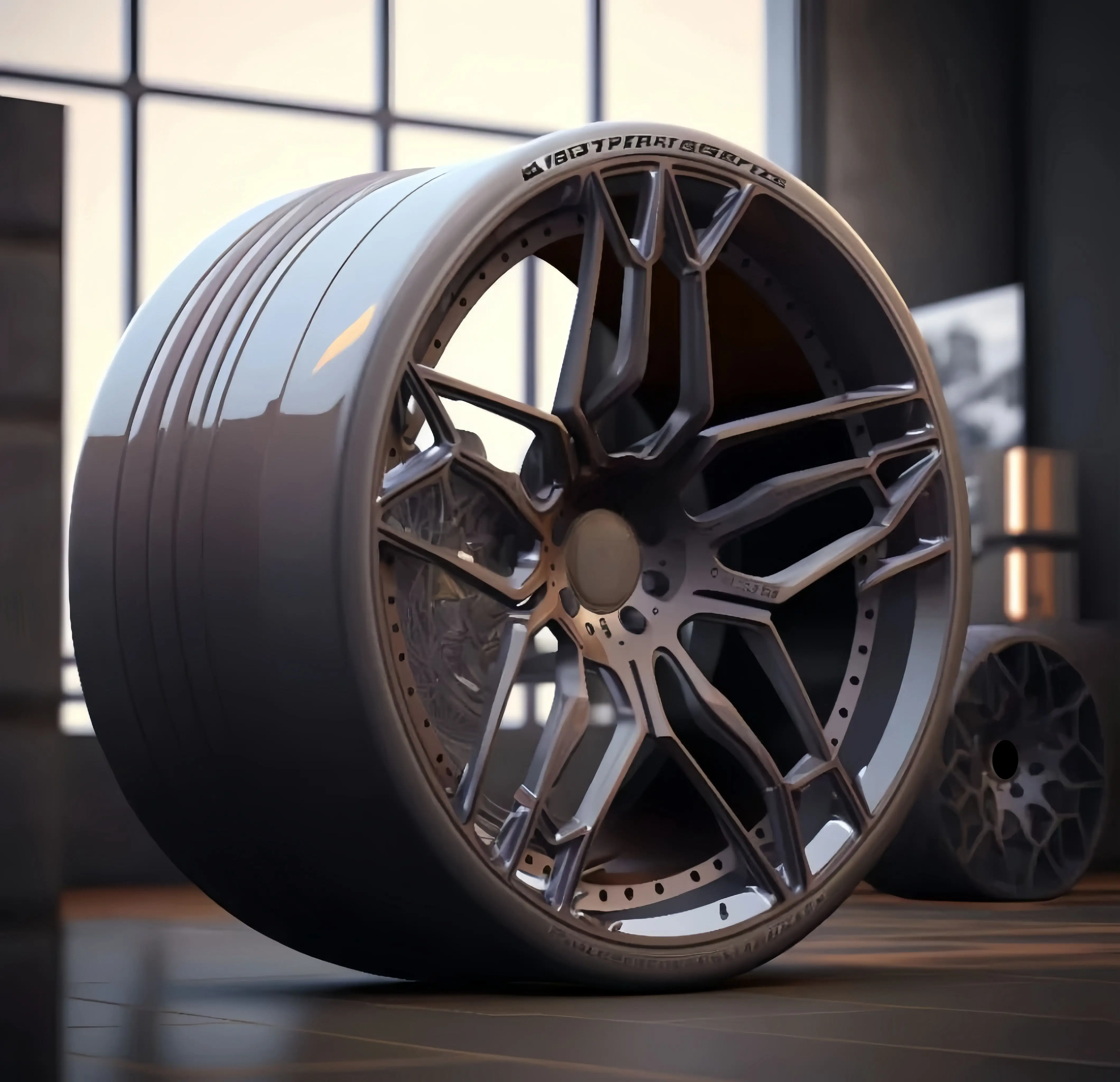 Exhibición de rueda forjada XINLAI