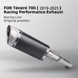 Escape slip-on Yamaha Ténéré 700 2019-2025 con DB Killer