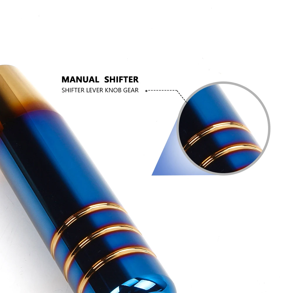Pomo de cambio universal de aluminio extendido de 180 mm - imagen 4