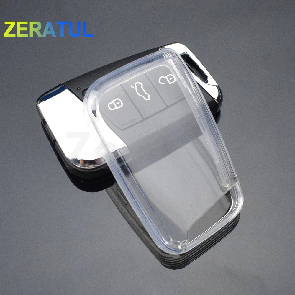 Funda llave TPU transparente VW Passat B8 y Skoda Superb