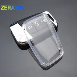 Funda llave TPU transparente VW Passat B8 y Skoda Superb