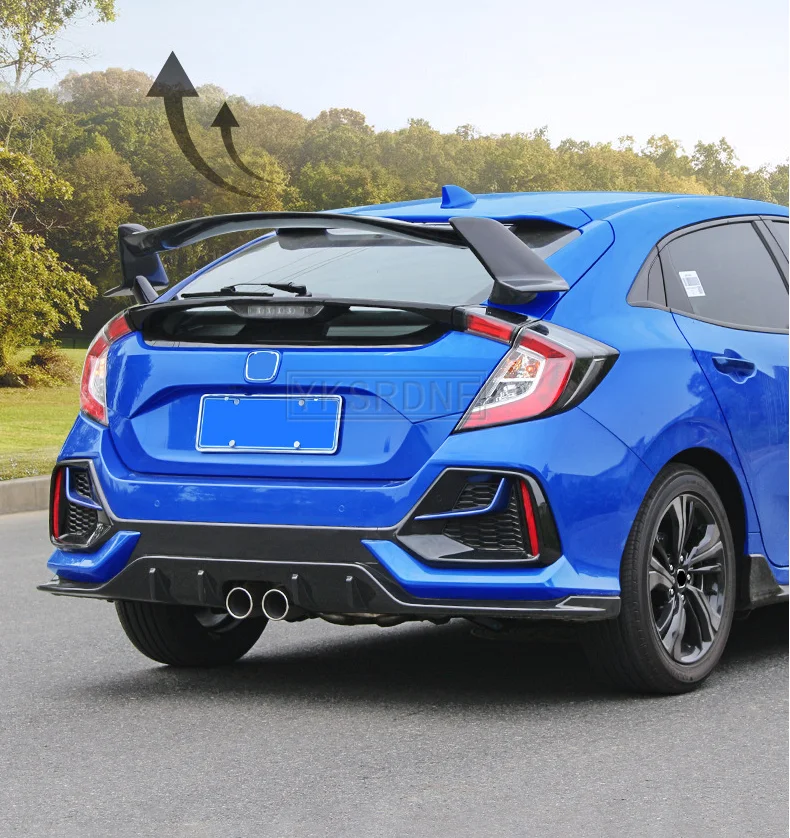 Alerón trasero ABS Honda Civic Type R 2017-2019 - imagen 4