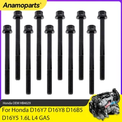 HB4029 juego pernos de culata Honda Civic Del Sol 1.6 D16