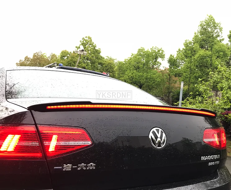 Spoiler trasero ABS negro brillo para VW Passat B8 2017-2019 - imagen 3