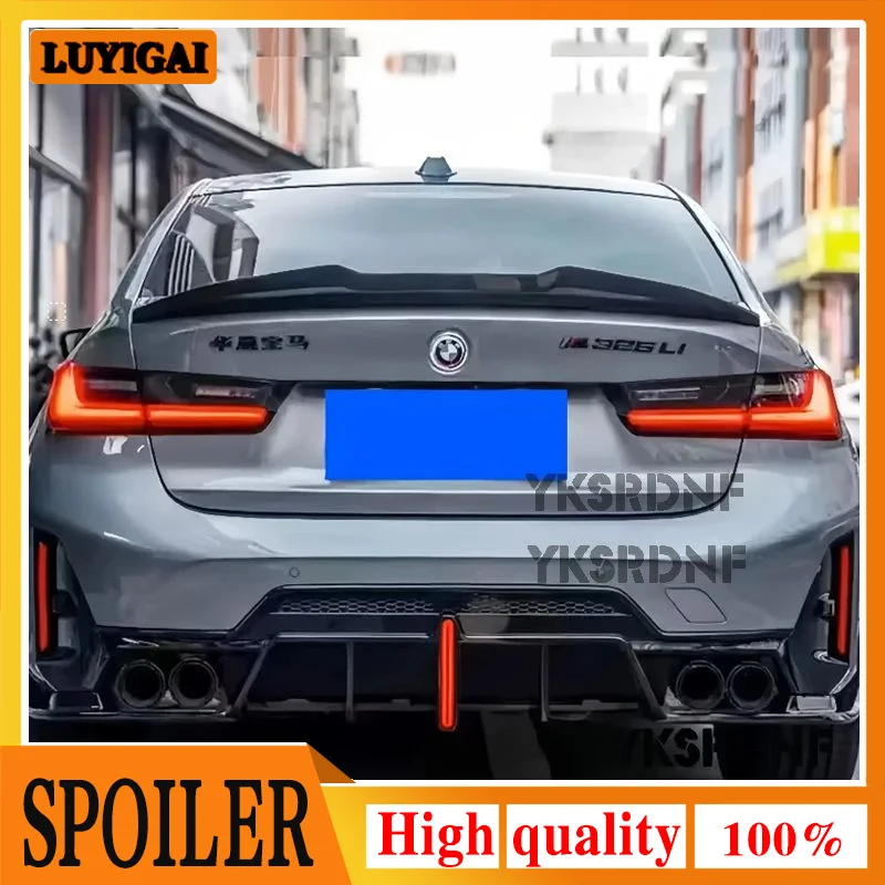 Alerón trasero de fibra de carbono estilo PSM para BMW G20/G28 y M3 G80