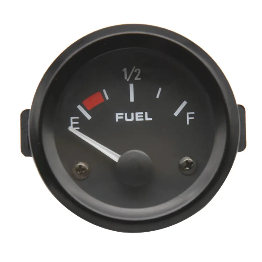 Indicador de combustible 52 mm con sensor de flotador, LED blanco 12 V - imagen 3