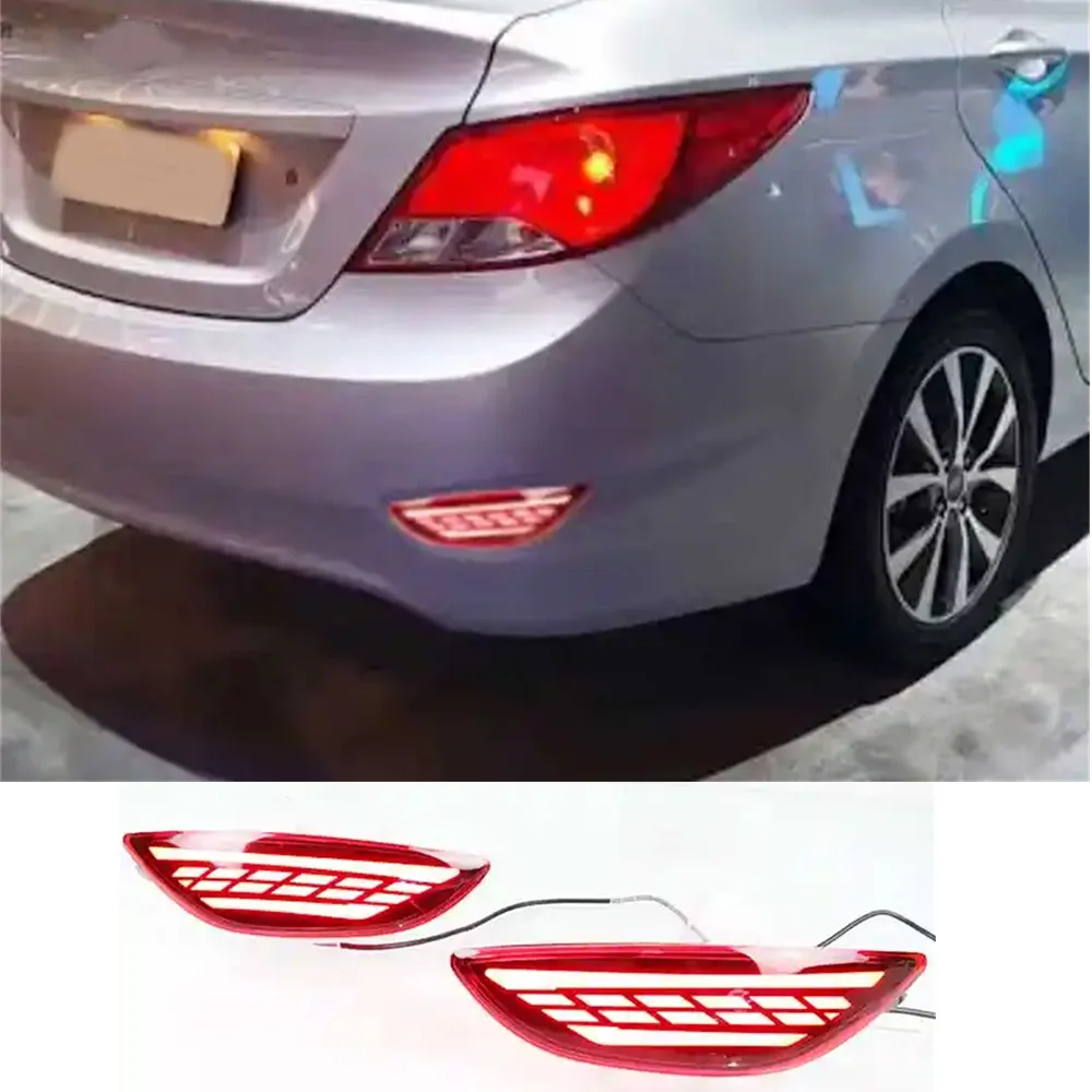 Reflector LED trasero para Hyundai Accent/Verna/Solaris 2012-2016