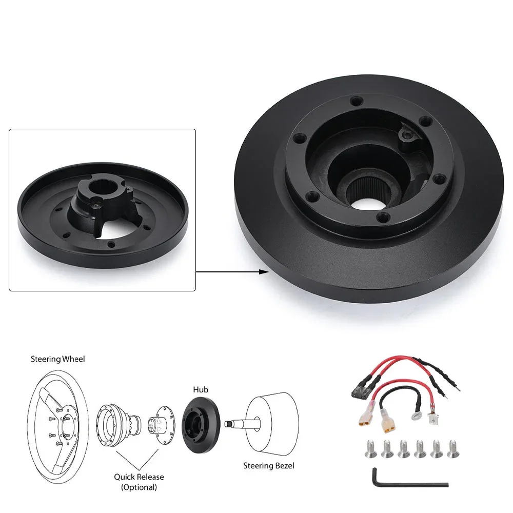 Kit adaptador cubo corto BOSS KE36H – Volante para BMW E36 E39 Z3 M3 - imagen 2