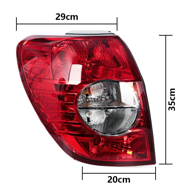 Luz trasera Chevrolet Captiva 2008-2010 con freno e intermitente - imagen 2