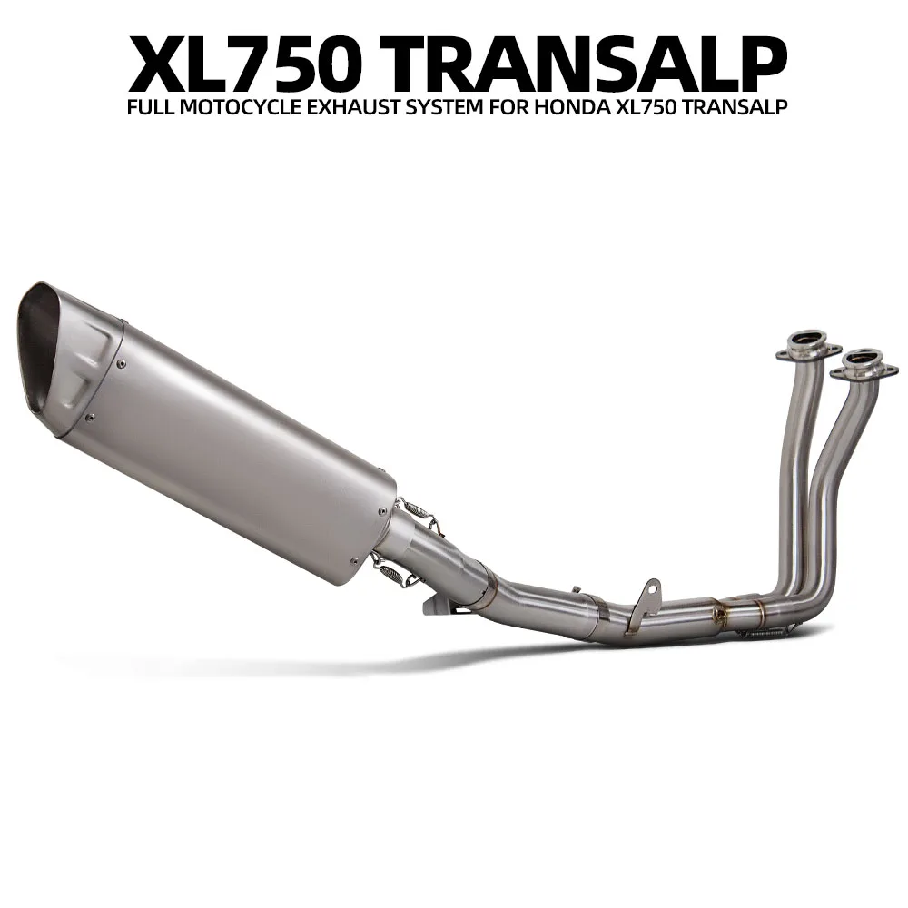 Sistema completo colector de escape para Honda Transalp 750 XL750