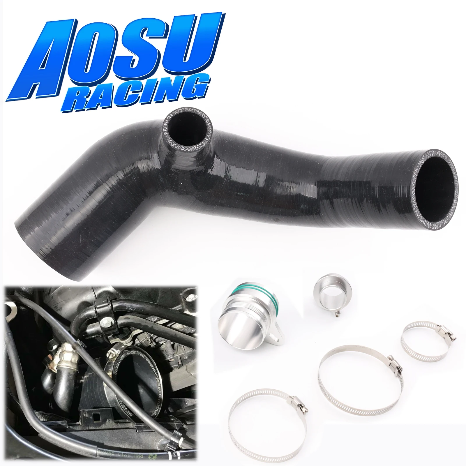 Turbocompresor N55 3.0T con tubo de entrada BMW F Series 135i 235i 335i 435i M2
