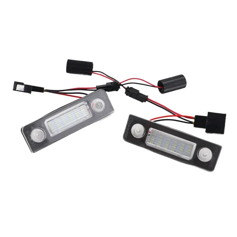 Lámpara LED blanca de matrícula para Skoda Octavia II y Roomster - imagen 4
