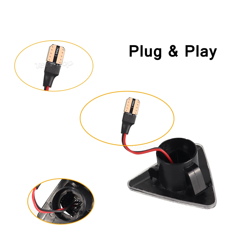 Intermitente ámbar dinámico guardabarros – Mitsubishi Colt CZC CZ3 - imagen 2