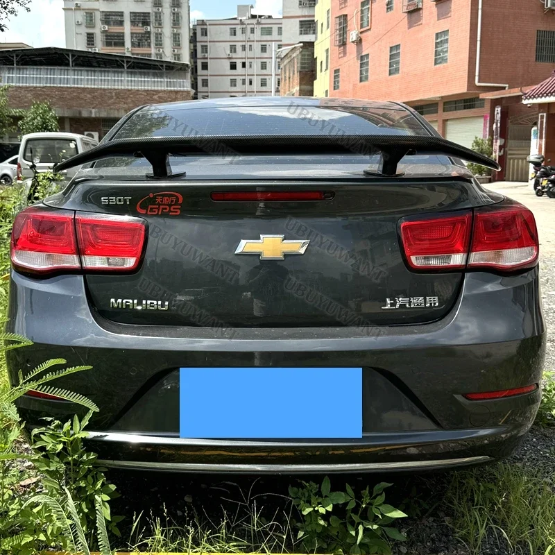 Alerón trasero ABS negro brillante para Chevrolet Malibu 2011-2018 - imagen 4