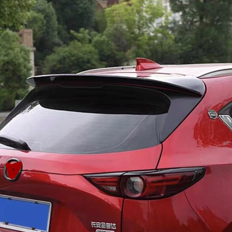 Alerón trasero de carbono negro para Mazda CX-5 2017-2020 - imagen 3