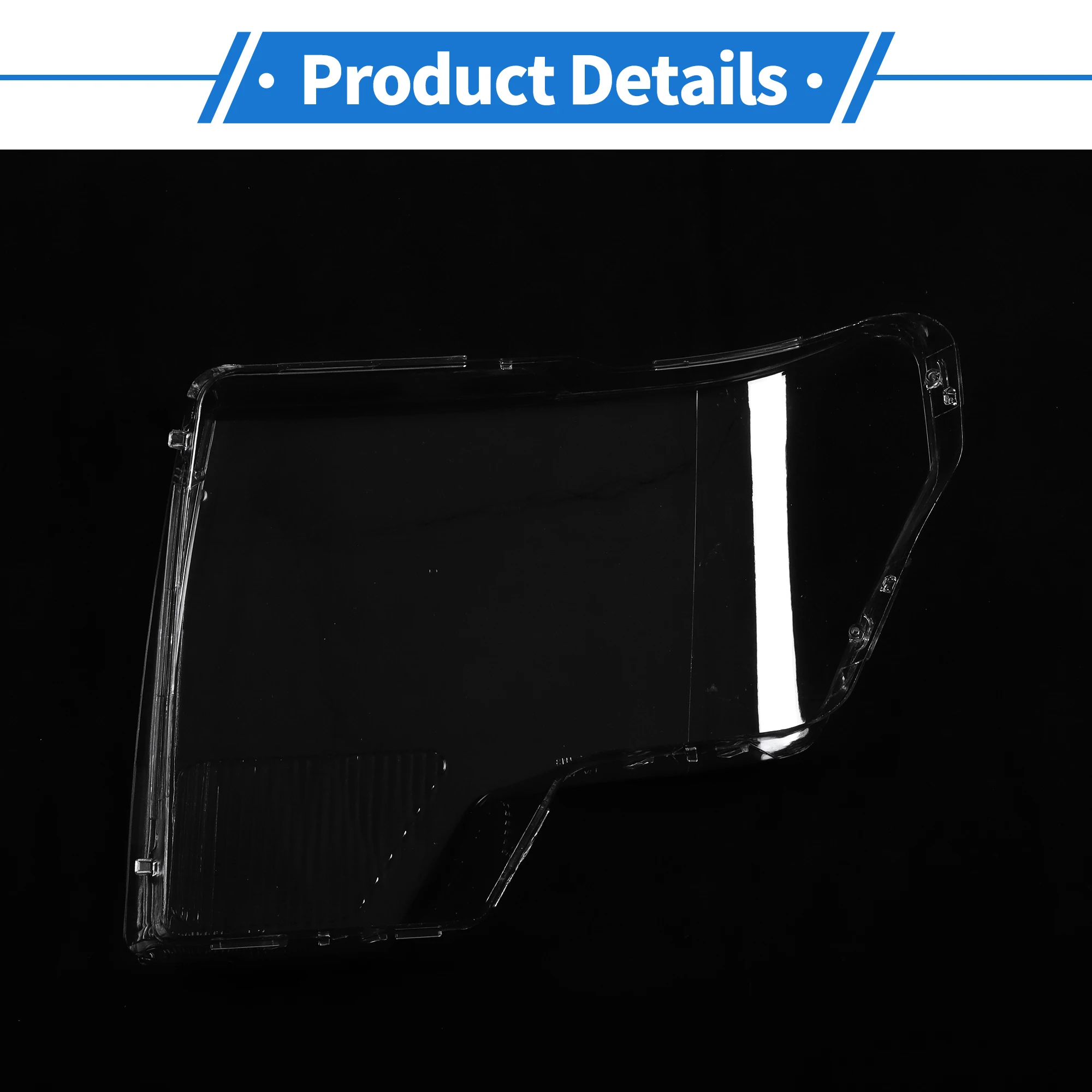 UXCELL cubierta lente faro frontal derecha Ford F-150 2009-2014 - imagen 5