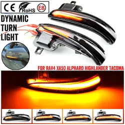 LED Intermitentes Dinámicos Espejo Lateral Toyota Tacoma RAV4 Highlander