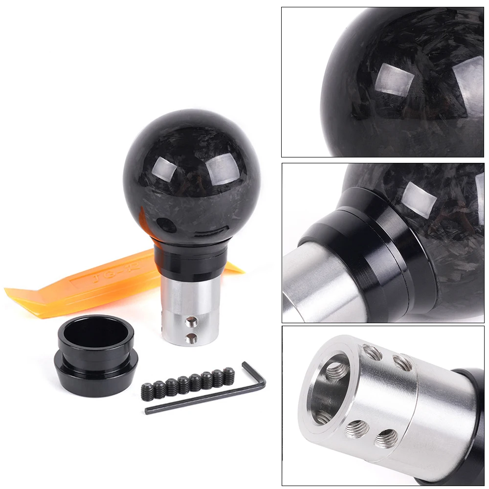 Pomo de cambio de carbono forjado para Honda Civic y Accord 10.ª generación - imagen 4